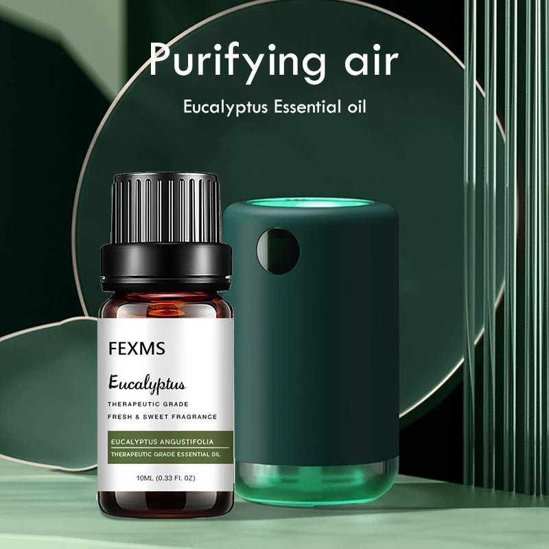 Eucalyptus Essential Oil (100% Pure & Natural - Undiluted) Therapeutic Grade  - Perfect for Aromatherapy 10ml