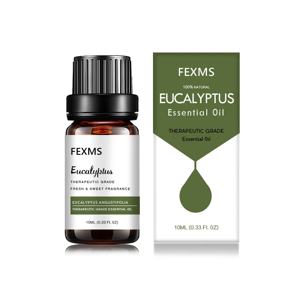 Eucalyptus Essential Oil (100% Pure & Natural - Undiluted) Therapeutic Grade  - Perfect for Aromatherapy 10ml