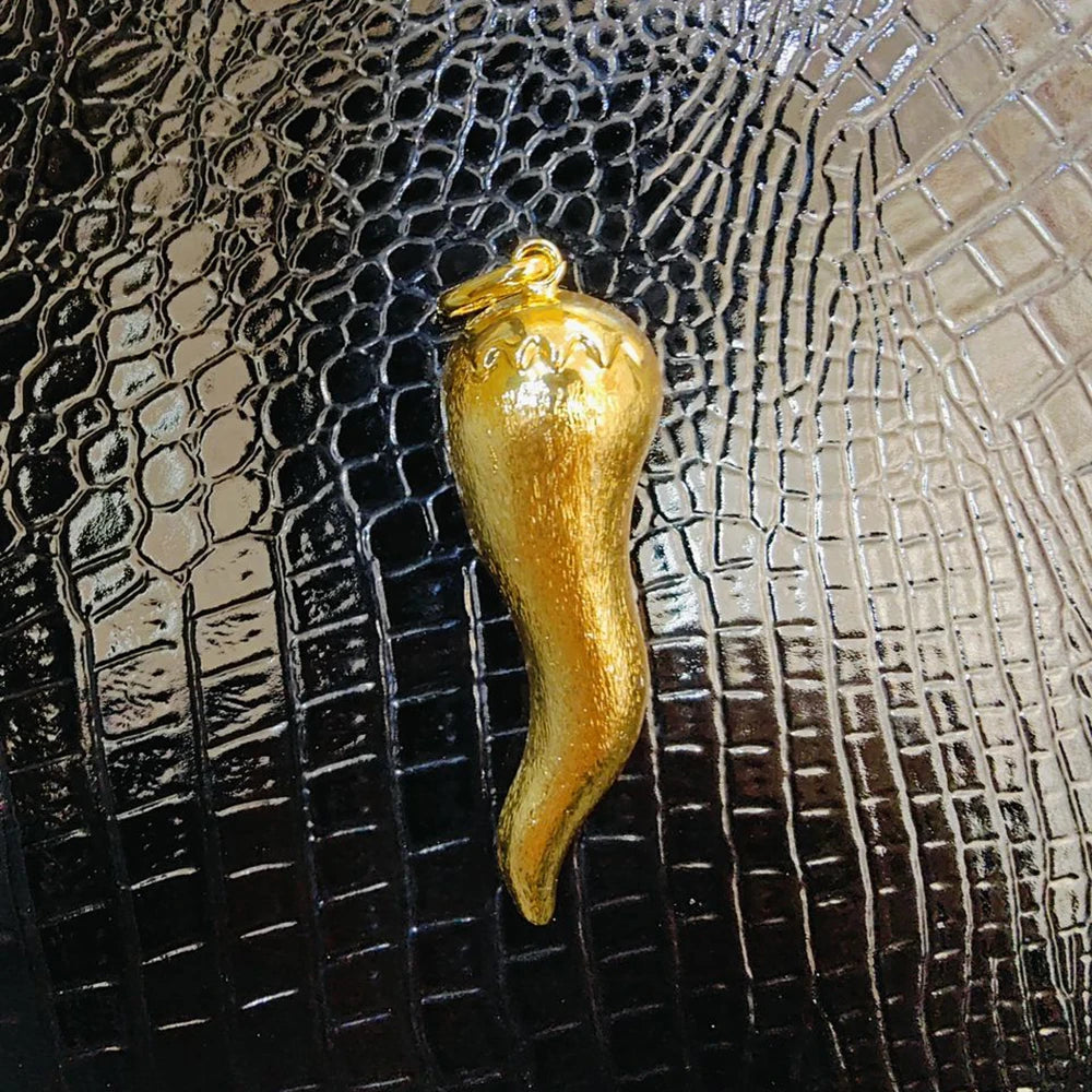 Gold Plated Pendants for Necklace Women Men Fashion 18k Gold Color African Map Design Pendant Jewelry Making for Party Daily