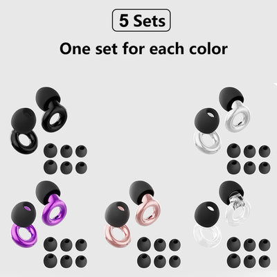 Ear Plugs- Hearing Protection for Concerts & Festivals, Live Events, Musicians, Sports, DJs Nightlife – Noise Reduction Earplugs