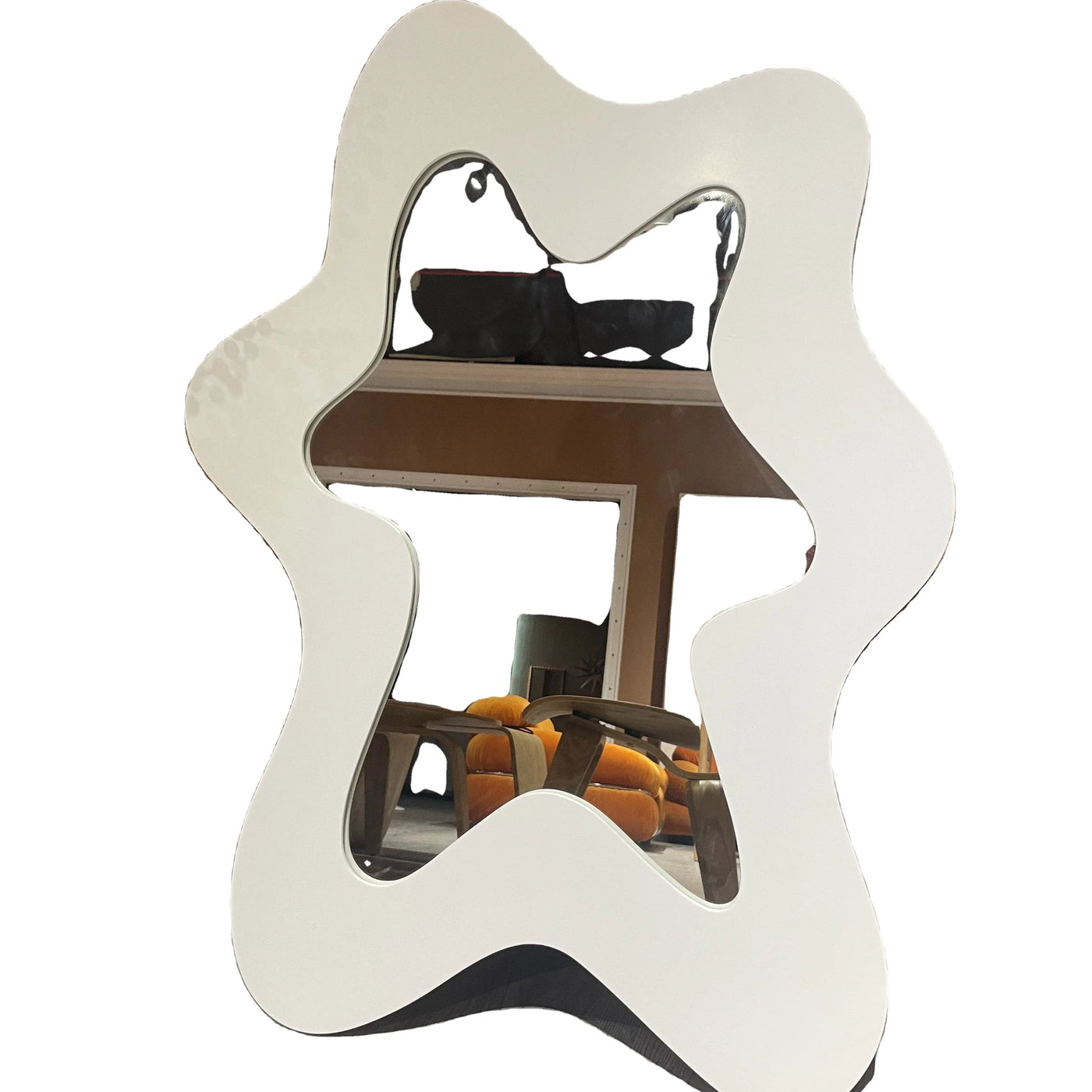 Wall Hanging Mirror Decors Wall Art Sculpture Decorative Cosmetic Mirror For Home Entryways Room