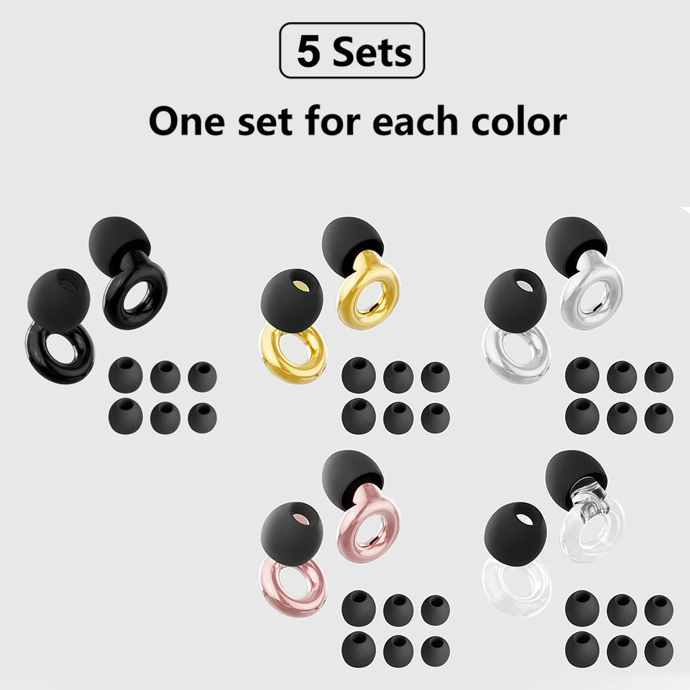 Ear Plugs- Hearing Protection for Concerts & Festivals, Live Events, Musicians, Sports, DJs Nightlife – Noise Reduction Earplugs