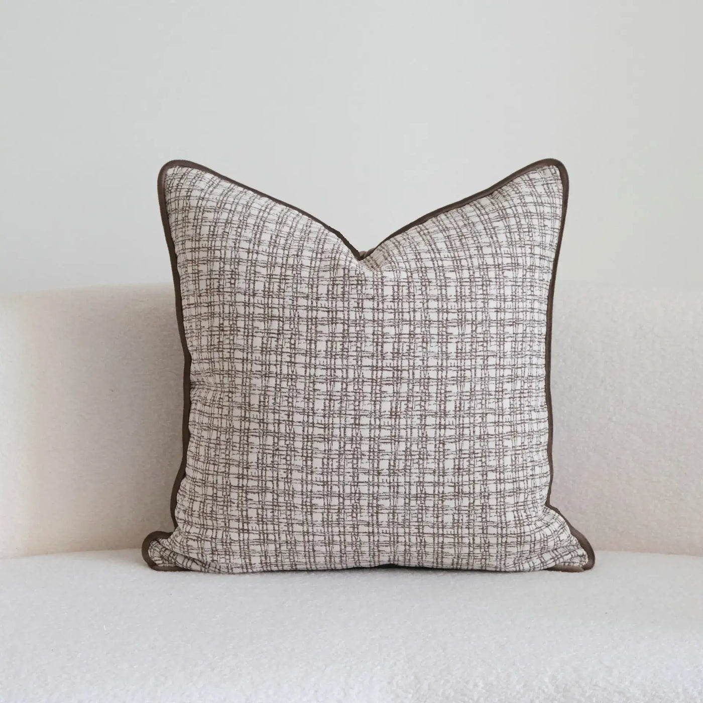 Khaki Brown Wrinkled Bubbles Cushion Cover Modern Design Decorative Pillow Covers Luxury Sofa Headboard Pillowcase Home Decor