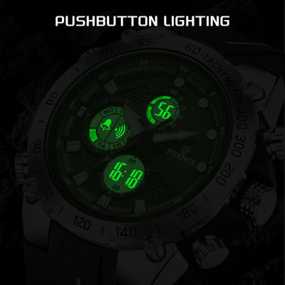 LIGE New Watches Mens Luxury Brand LED Digital Analog Waterproof Quartz Wristwatch Sports Chronograph Clock Relogio Masculino