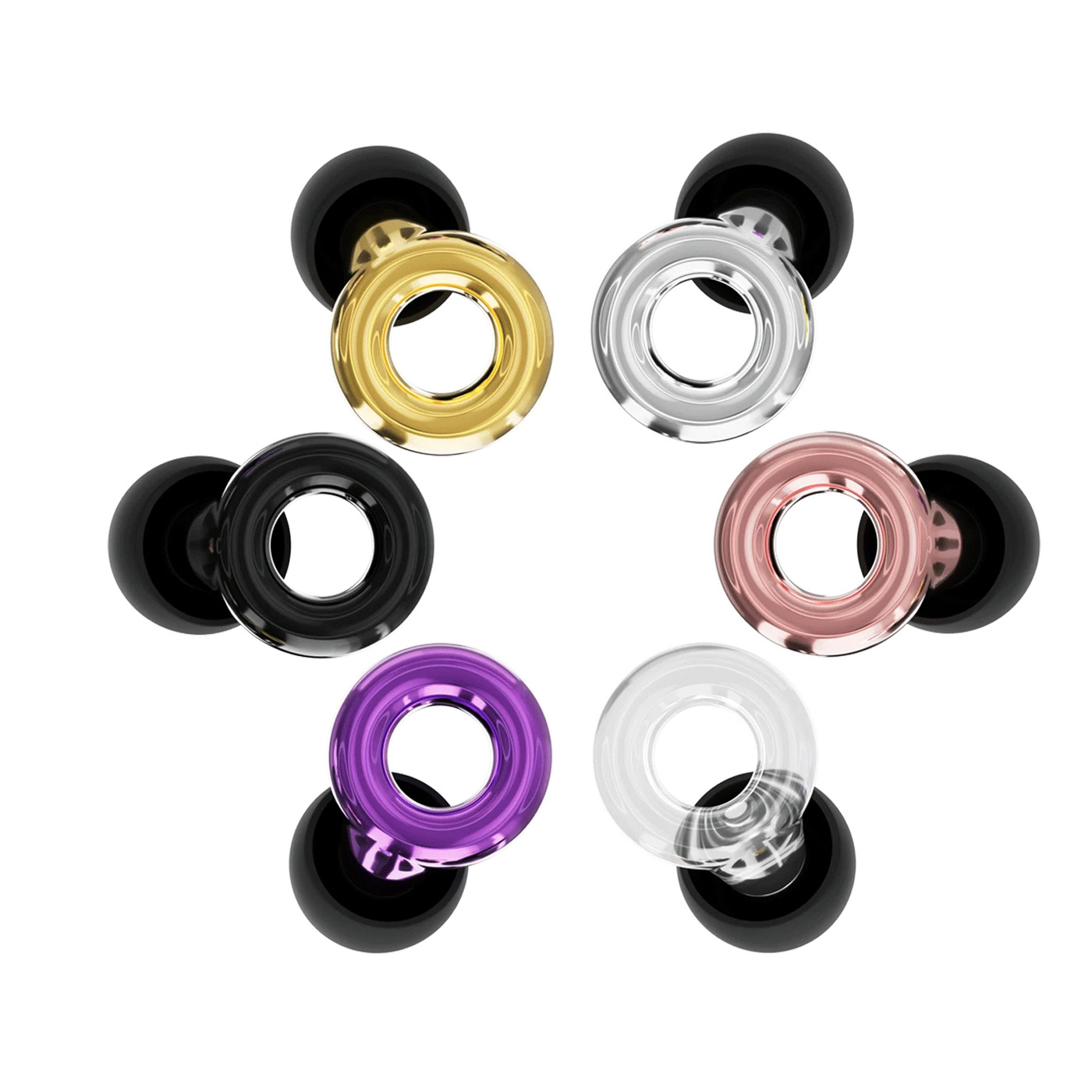 Ear Plugs- Hearing Protection for Concerts & Festivals, Live Events, Musicians, Sports, DJs Nightlife – Noise Reduction Earplugs