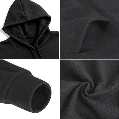Men's Hoodies Men's Fall Winter Loose Casual Clothing Fashion Long Sleeve Hooded Pullover Sports Hoodie Running Sportswear