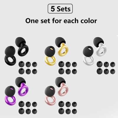 Ear Plugs- Hearing Protection for Concerts & Festivals, Live Events, Musicians, Sports, DJs Nightlife – Noise Reduction Earplugs