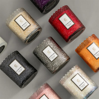 Scented Candles Natural Essential Oil Air Fragrance Diffuser, Fresh Lasting to Promote Sleep & Relieve Stress, Soy Candle Gifts