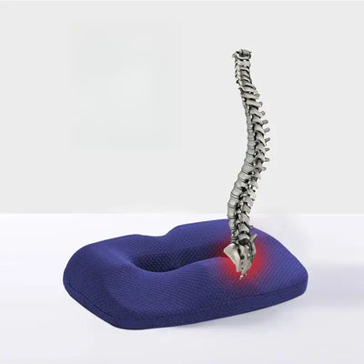 Orthopedic Coccyx Cushion - Hollow Donut Pillow for Tailbone Pain Relief