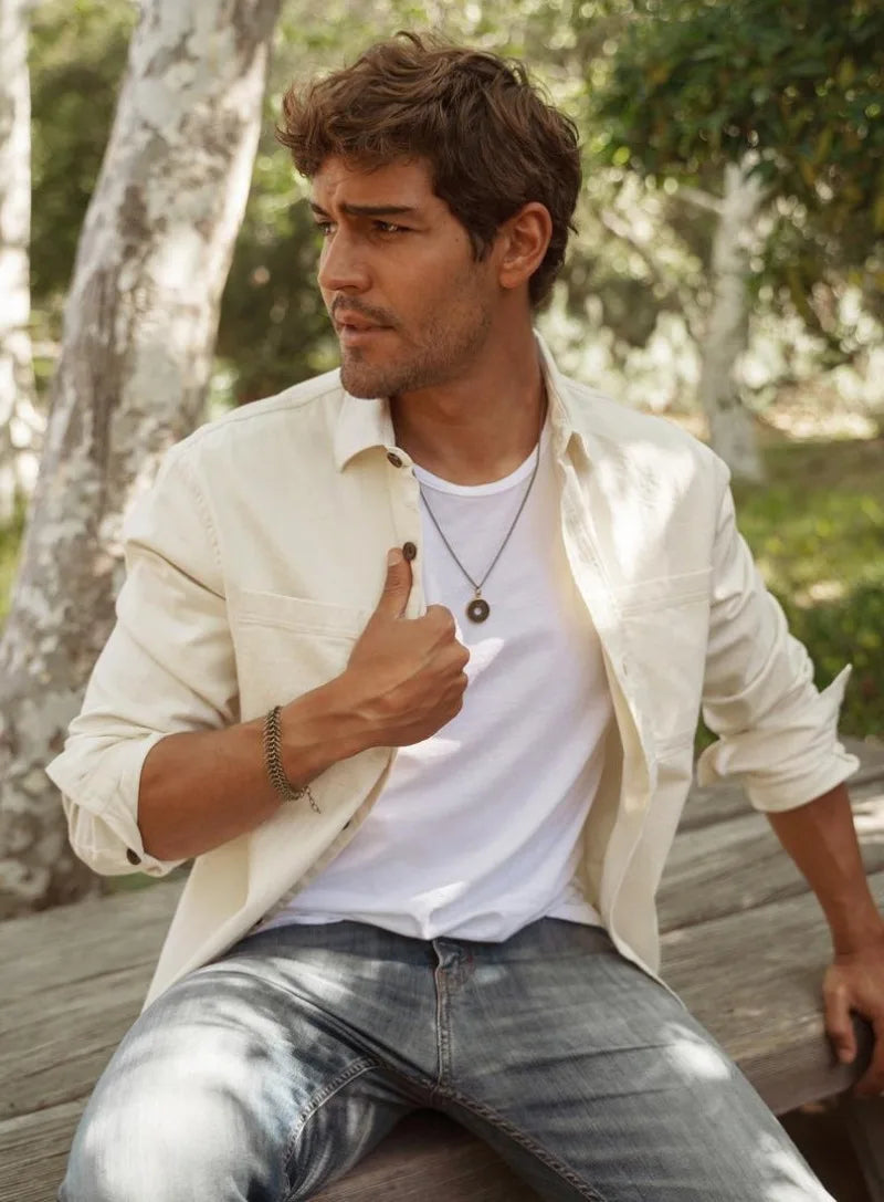 Men's Bracelet - Spine Shaped Brass Bracelet Jewelry Gifts for Men and Women - Mens Jewelry - Adjustable Brass Bracelet for Men