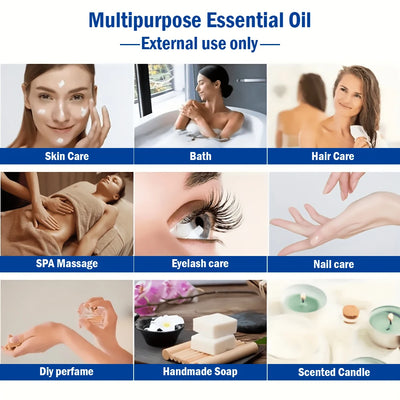 30ML Tea Tree Essential Oil ,100% Pure Nature for Aromatherapy, Diffuser, Humidifier,  Woody, Relieving Stress，Massage Muscle