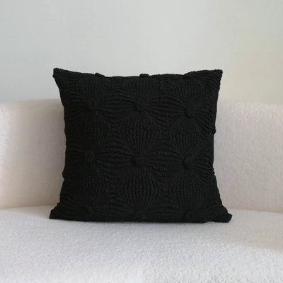 Khaki Brown Wrinkled Bubbles Cushion Cover Modern Design Decorative Pillow Covers Luxury Sofa Headboard Pillowcase Home Decor