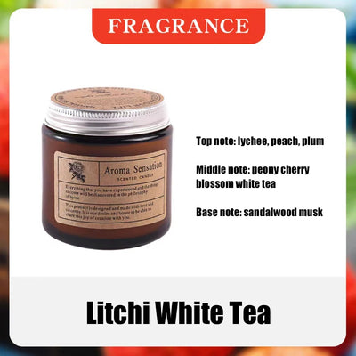 Scented Candle Handmade Soy Wax Aromatherapy Candle Valentines Mothers Day Christmas Birthday Graduation Lavender Scented Gift