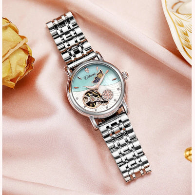 Women's Watches Waterproof Luminous Skeleton Original Automatic Mechanical Watch for Woman Elegant Ladies Watch Reloj Mujer