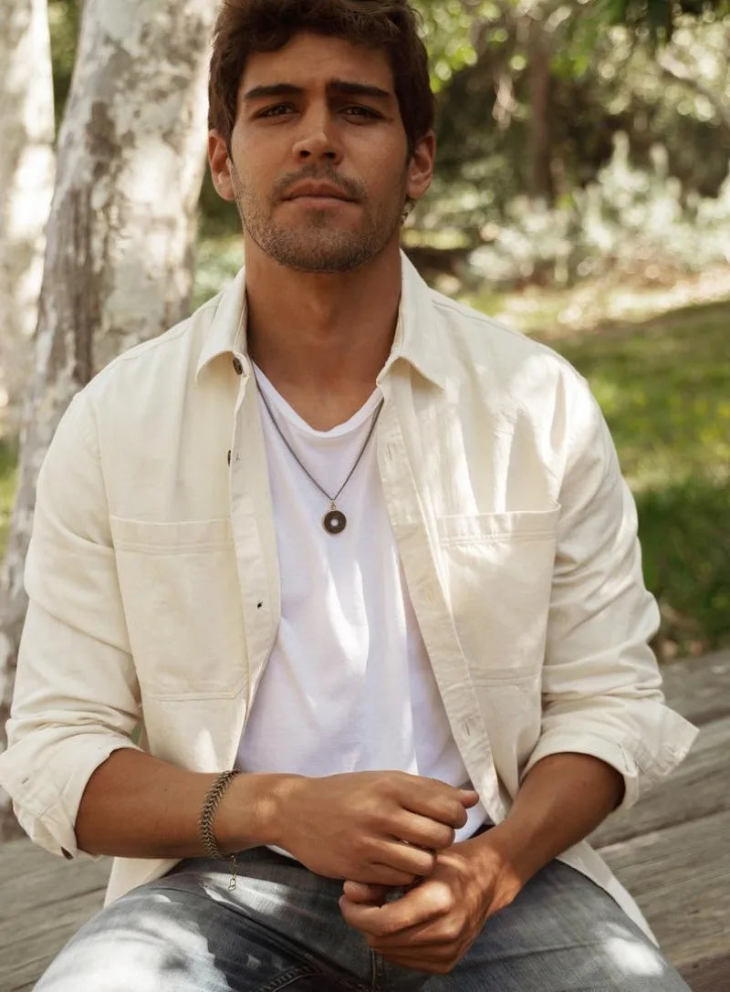 Men's Bracelet - Spine Shaped Brass Bracelet Jewelry Gifts for Men and Women - Mens Jewelry - Adjustable Brass Bracelet for Men