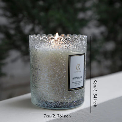 Scented Candles Natural Essential Oil Air Fragrance Diffuser, Fresh Lasting to Promote Sleep & Relieve Stress, Soy Candle Gifts