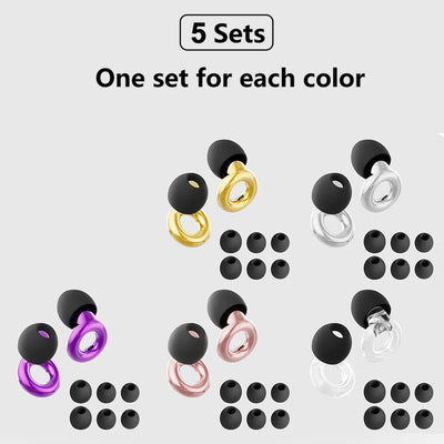 Ear Plugs- Hearing Protection for Concerts & Festivals, Live Events, Musicians, Sports, DJs Nightlife – Noise Reduction Earplugs