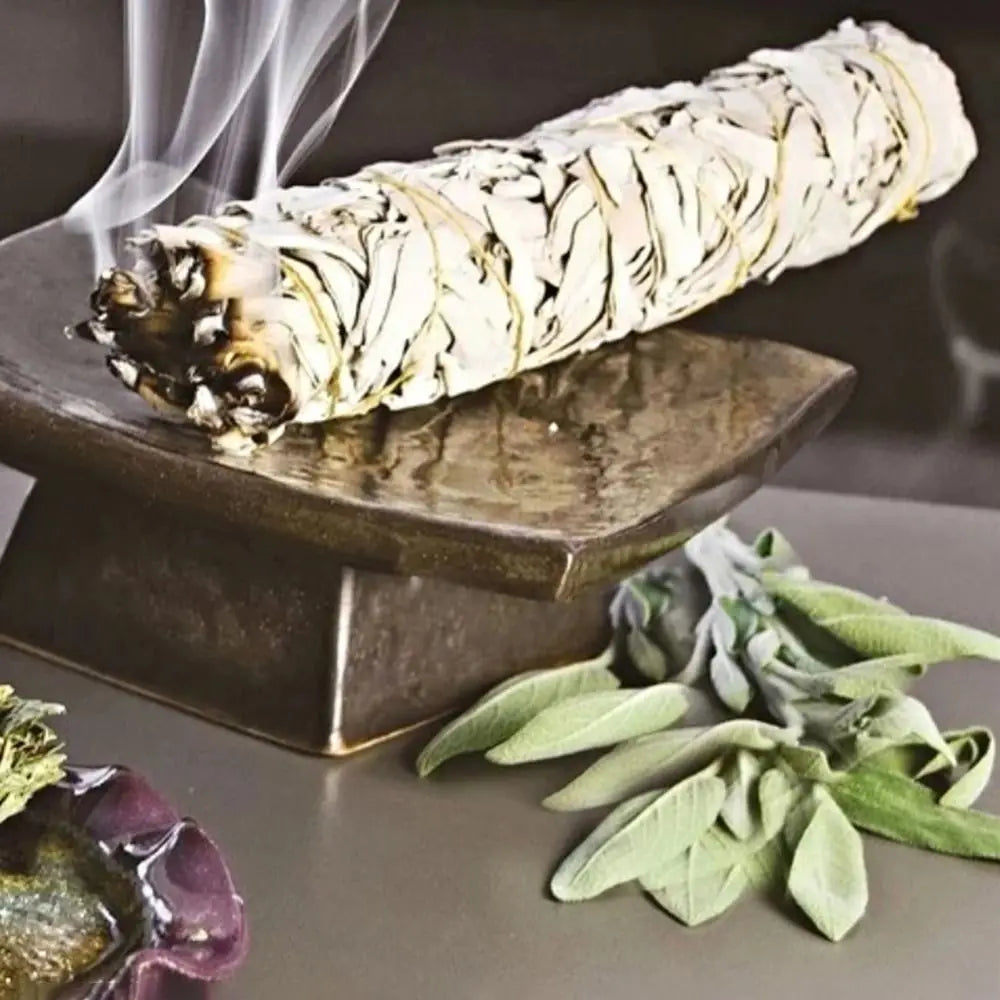 10cm White Sage Bundle Practical Multifunctional California Smudge Stick Wand Portable Natural Energy Cleansing Bundles