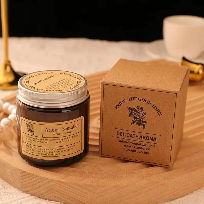 Scented Candle Handmade Soy Wax Aromatherapy Candle Valentines Mothers Day Christmas Birthday Graduation Lavender Scented Gift