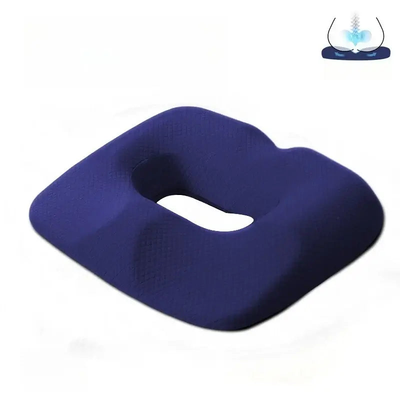 Orthopedic Coccyx Cushion - Hollow Donut Pillow for Tailbone Pain Relief
