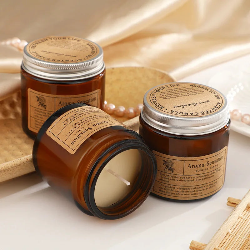 Scented Candle Handmade Soy Wax Aromatherapy Candle Valentines Mothers Day Christmas Birthday Graduation Lavender Scented Gift