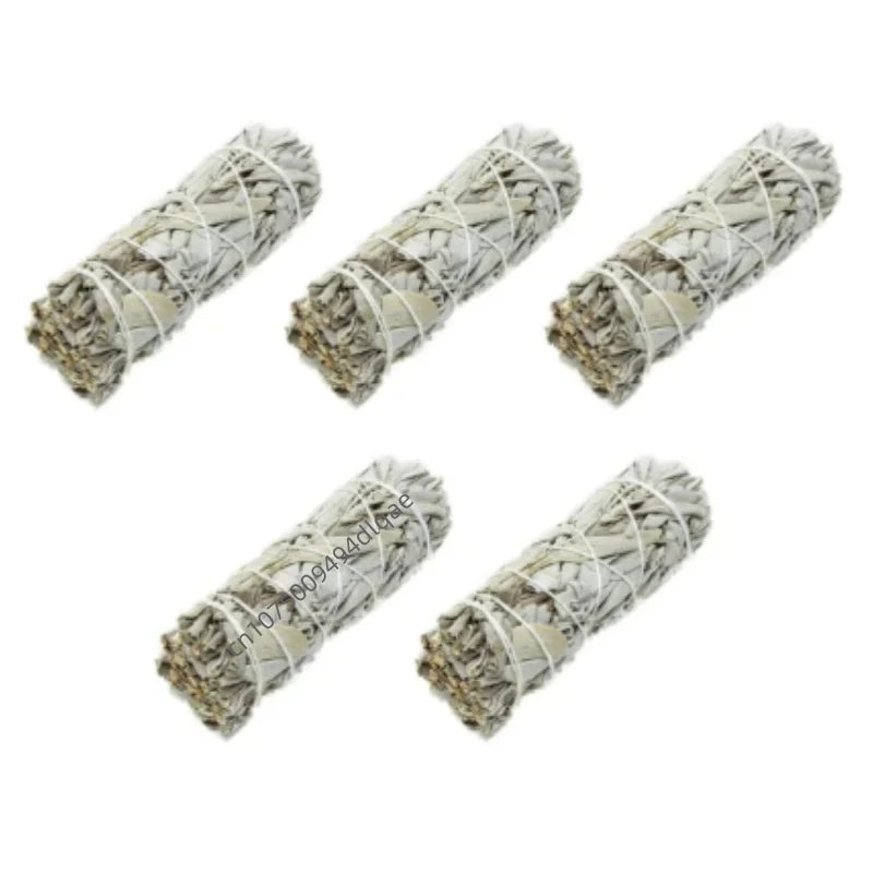 Natural Incense White Sage Bundle Smudge Sticks Home Purification Pure Leaf Meditation Portable Energy Cleansing Bundles