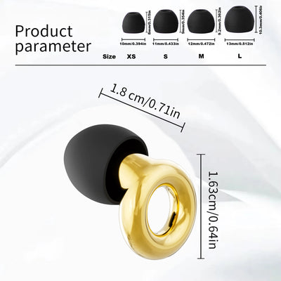 Ear Plugs- Hearing Protection for Concerts & Festivals, Live Events, Musicians, Sports, DJs Nightlife – Noise Reduction Earplugs