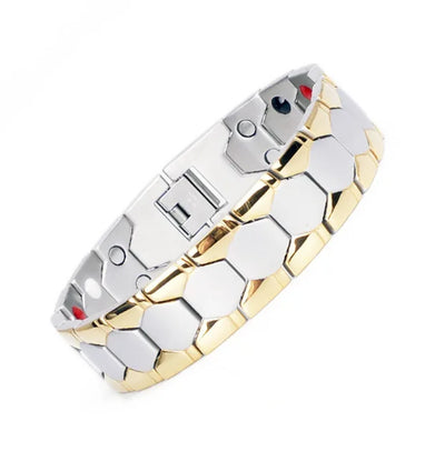 Men Braided Magnetic Bracelet Arthritis Health Energy Bracelet Male Gift Energy Therapy Magnets Bracelet for Men Wholesale