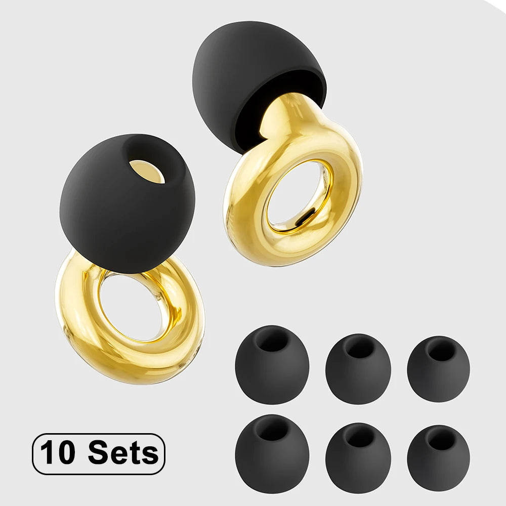 Ear Plugs- Hearing Protection for Concerts & Festivals, Live Events, Musicians, Sports, DJs Nightlife – Noise Reduction Earplugs