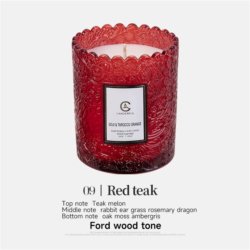 Scented Candles Natural Essential Oil Air Fragrance Diffuser, Fresh Lasting to Promote Sleep & Relieve Stress, Soy Candle Gifts