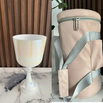 6" Purple Cosmic Alchemy Crystal Singing Bowl Sound Healing Stress Relief and Meditation