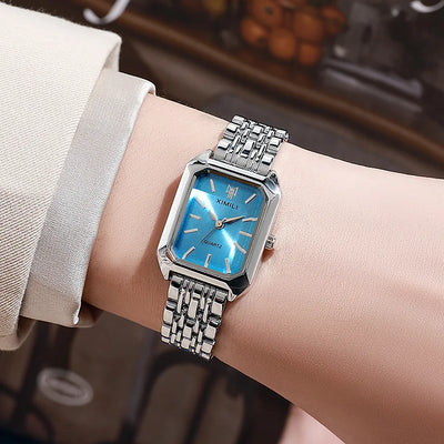 Fashion Women's Watch Casual Rectangle Dial Ladies Quartz Watches Clock