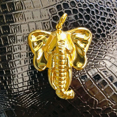 Gold Plated Pendants for Necklace Women Men Fashion 18k Gold Color African Map Design Pendant Jewelry Making for Party Daily