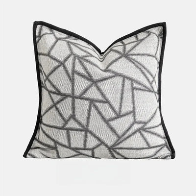 Cushion Cover Modern Fashion Model Room Bed Sofa Home Decoration Cotton Linen Hotel Pillowcase Soft and Comfortable