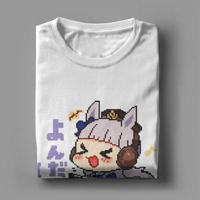 Men's T-Shirt Oguri Cap Uma musume Cool 100% Cotton Tees Short Sleeve  T Shirt O Neck Clothing Printing