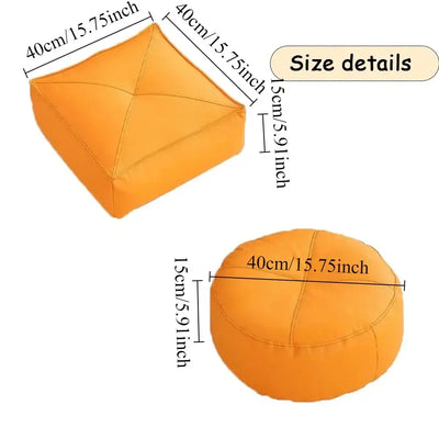 Thick Floor Cushions Ground Cushion and Home Balcony Fart Cushion Square/Round Futon Cushion Lazy Person Pad Cojines Decorativos