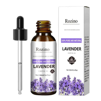 100ml Lavender Plant Essential Oil SPA Moisturizing Comfortable Calming Nourishing and Moisturizing Massage Essence No Additive