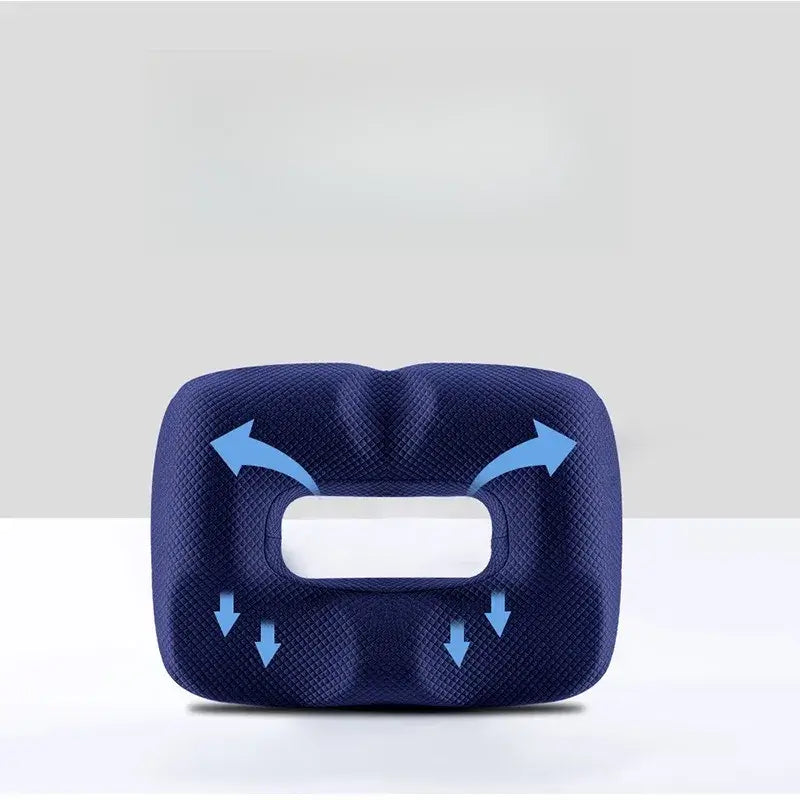 Orthopedic Coccyx Cushion - Hollow Donut Pillow for Tailbone Pain Relief