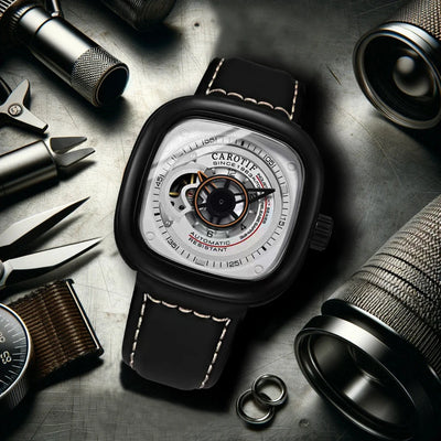 The new men's watch adopts a sporty design, simple and versatile, with a personalized and handsome design sense for men's mechan