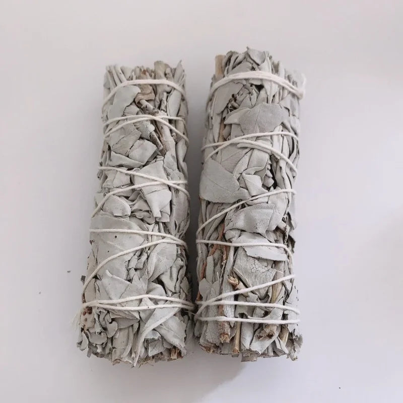 Natural Incense White Sage Bundle Smudge Sticks Home Purification Pure Leaf Meditation Portable Energy Cleansing Bundles