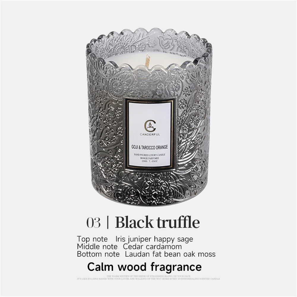 Scented Candles Natural Essential Oil Air Fragrance Diffuser, Fresh Lasting to Promote Sleep & Relieve Stress, Soy Candle Gifts