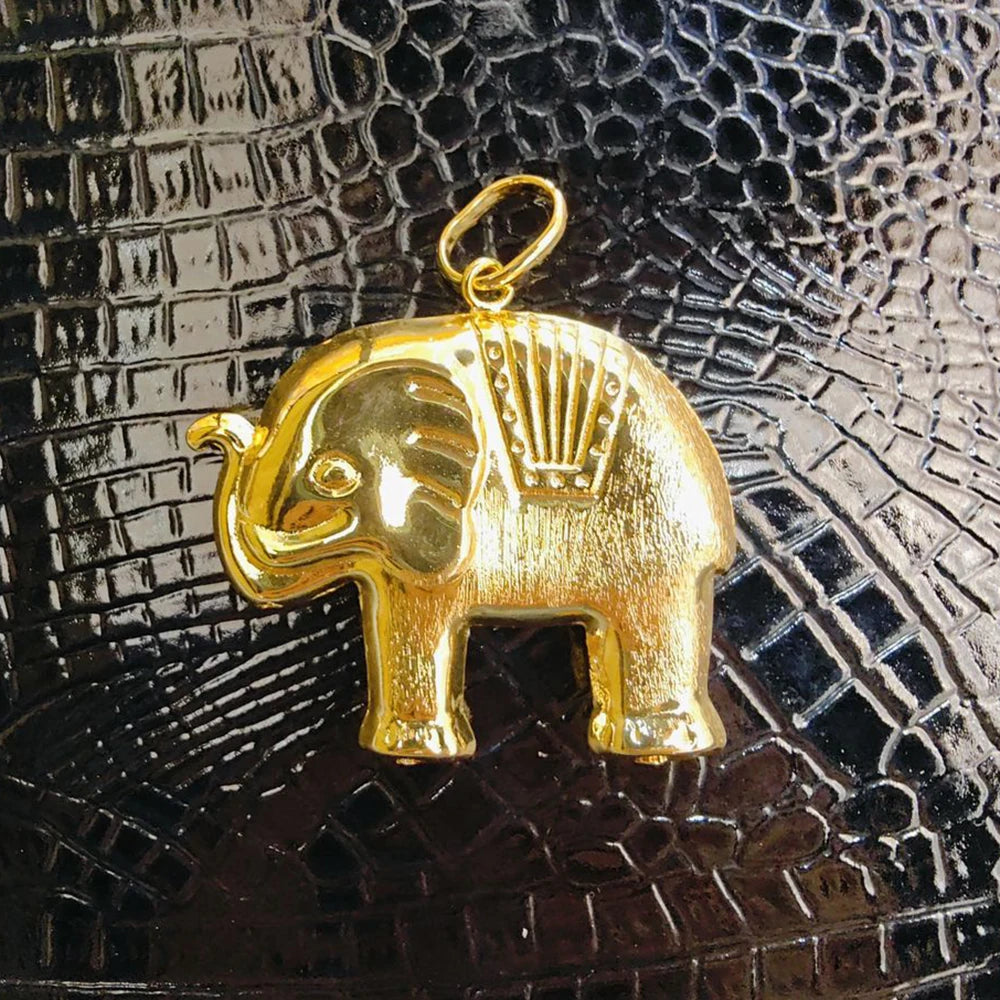 Gold Plated Pendants for Necklace Women Men Fashion 18k Gold Color African Map Design Pendant Jewelry Making for Party Daily