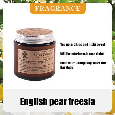 Scented Candle Handmade Soy Wax Aromatherapy Candle Valentines Mothers Day Christmas Birthday Graduation Lavender Scented Gift