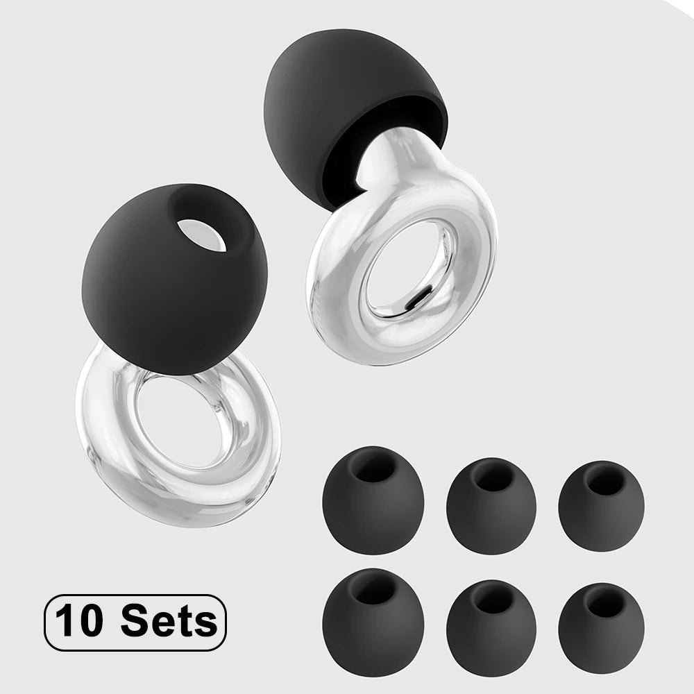 Ear Plugs- Hearing Protection for Concerts & Festivals, Live Events, Musicians, Sports, DJs Nightlife – Noise Reduction Earplugs