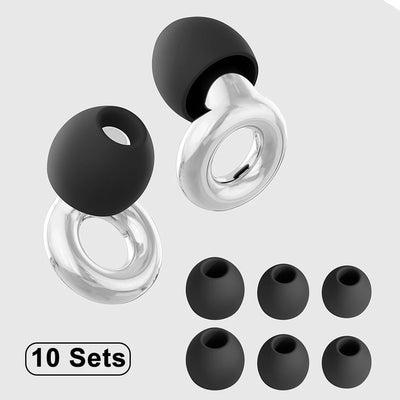 Ear Plugs- Hearing Protection for Concerts & Festivals, Live Events, Musicians, Sports, DJs Nightlife – Noise Reduction Earplugs