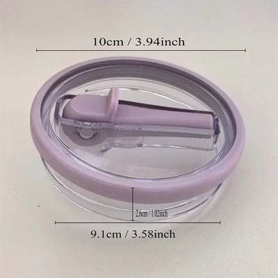 Spill-proof Cup Cover for Stanley 40oz Replaceable Environmental Protection Cup Cover Creative Spiral Straw Cover Cup Accessorie