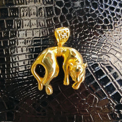 Gold Plated Pendants for Necklace Women Men Fashion 18k Gold Color African Map Design Pendant Jewelry Making for Party Daily