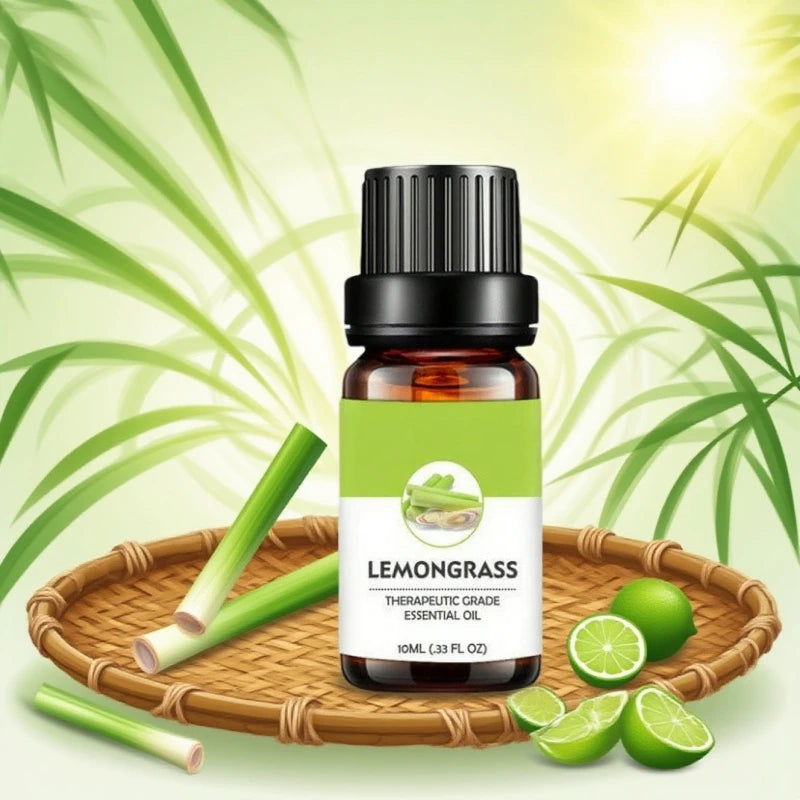 Top Essential Oils By Pure Aroma 10ml (eucalyptus, Lavender, Frankincense,sage,sandalwood) For Diy Soap Diffuser Humidifier